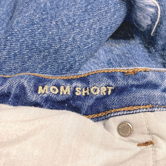 SOLD :: AE Distressed Denim Mom Shorts - Picture 7 of 7